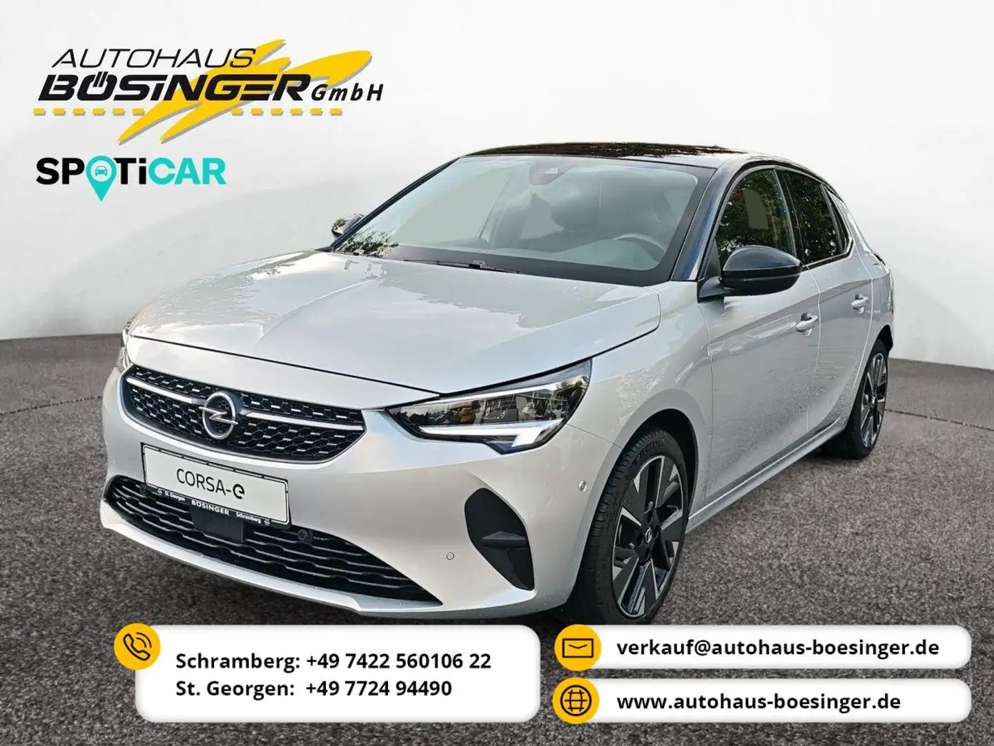 Opel Corsa-e Corsa e Elegance / Kamera / PDC / Navi Silber - 1