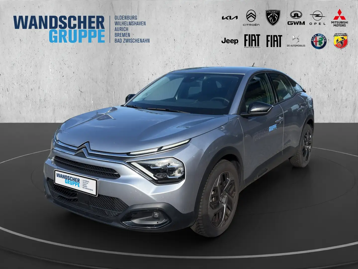 Citroen C4 1.2 PureTech 130 Plus +Kam.+LED+SHZ+SpurH+PDC Silber - 1