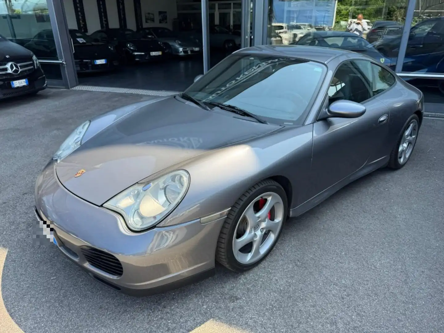 Porsche 996 911 Carrera 4S cat Coupé ASI MOTORE NUOVO PORSCHE Grigio - 2