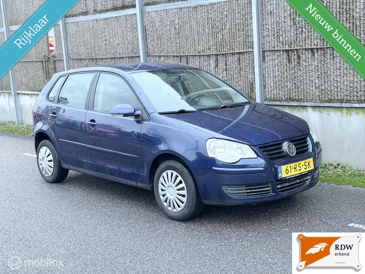 Volkswagen Polo 1.4-16V COMFORTLINE NAP/AIRCO/NWE KOPPELING Blauw - 2