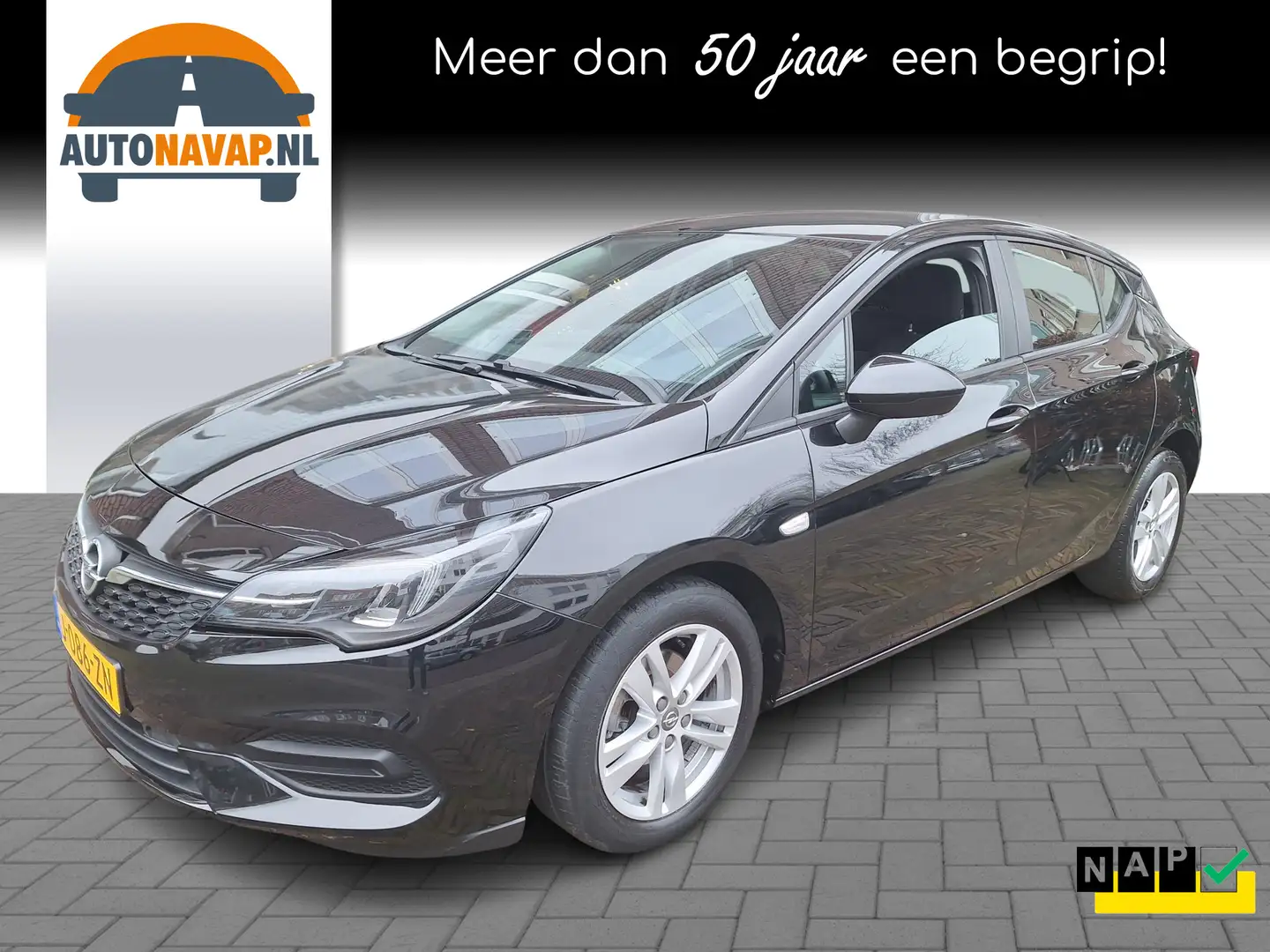 Opel Astra 1.2 Edition /59.000 Km/Navi/Apple/Android/1e Eig/C Noir - 1