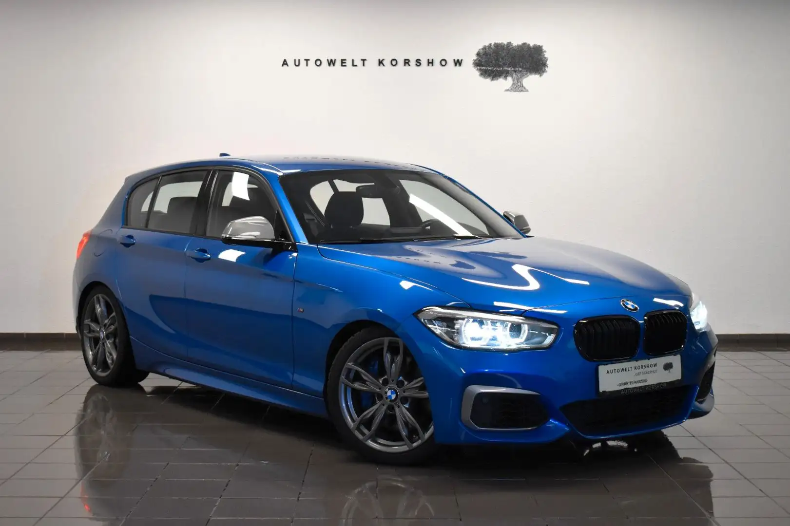 BMW 140 M140 i RWD *NO OPF *LED *PDC *SHZ *KW V3 *2.HAND Modrá - 1