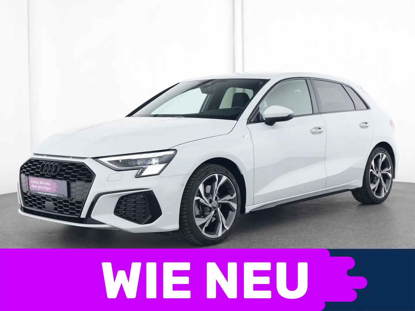 Audi A3 Sportback S-Line Head-up|ACC|B&O|Matrix-LED Weiß - 1