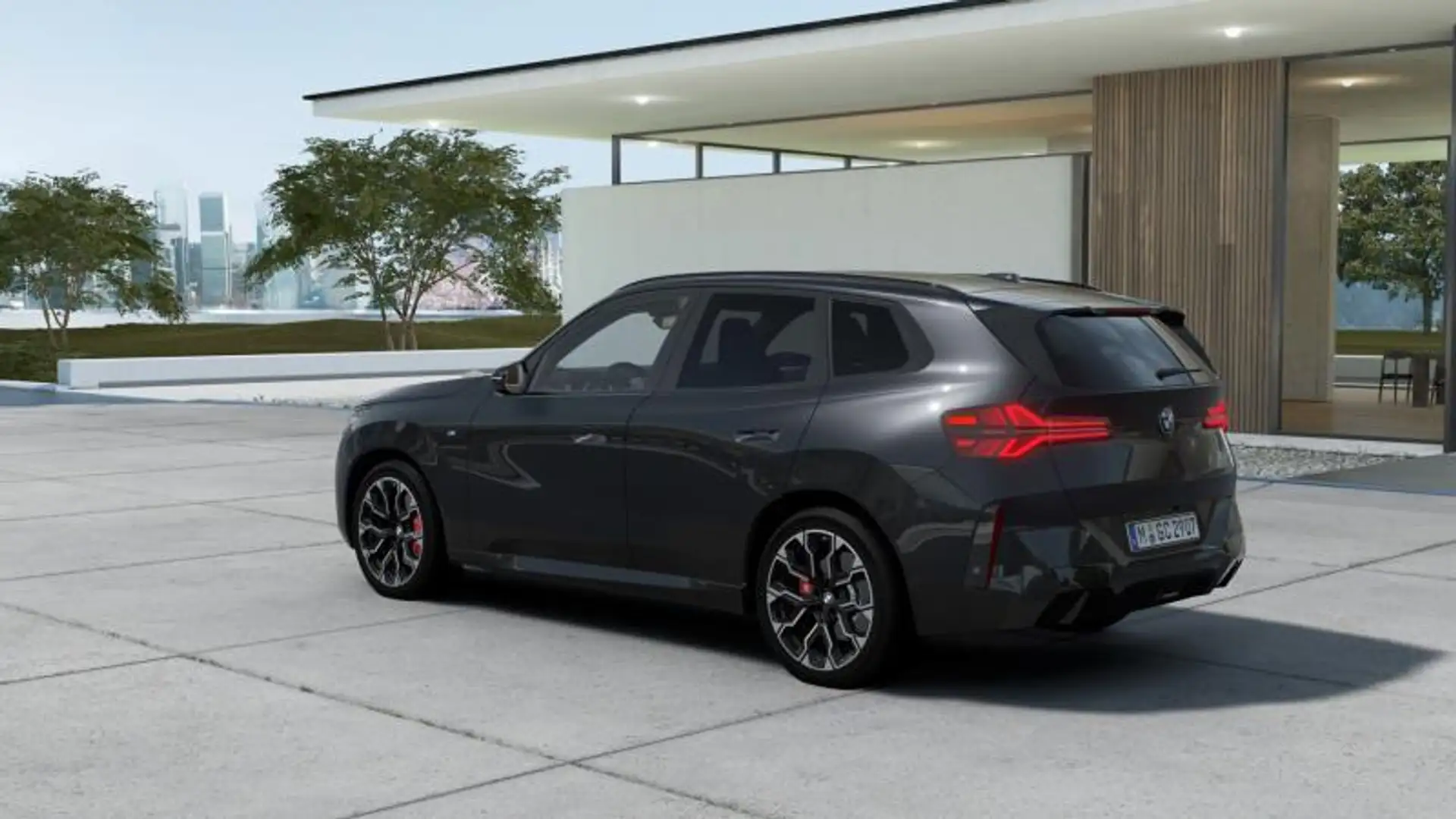 BMW X3 xdrive20 MSport Pro auto Grigio - 2