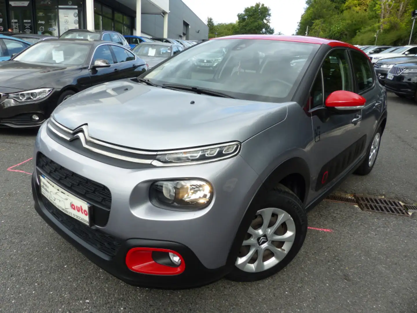 Citroen C3 PURETECH 82CH GRAPHIC Gris - 1