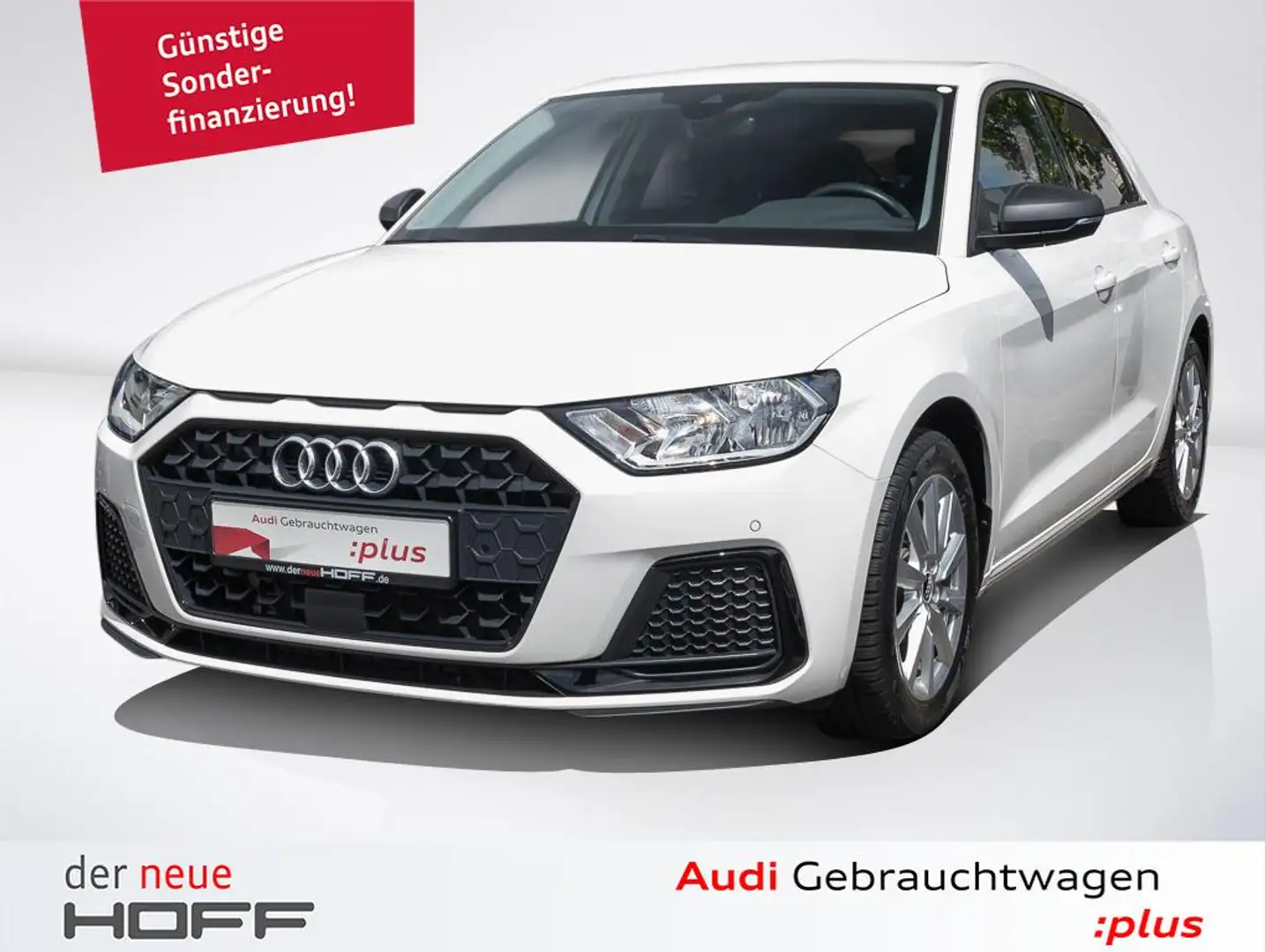 Audi A1 Sportback 25 TFSI advanced 16 Zoll optik schwarz A Bílá - 1