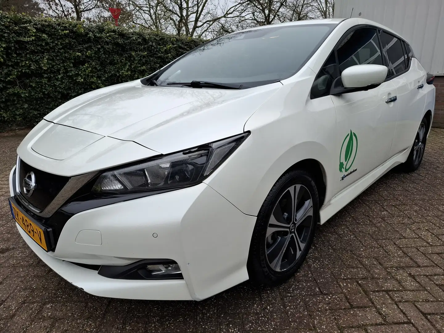 Nissan Leaf N-Connecta 40 kWh 6995.- EX BTW 122PK Blanco - 1