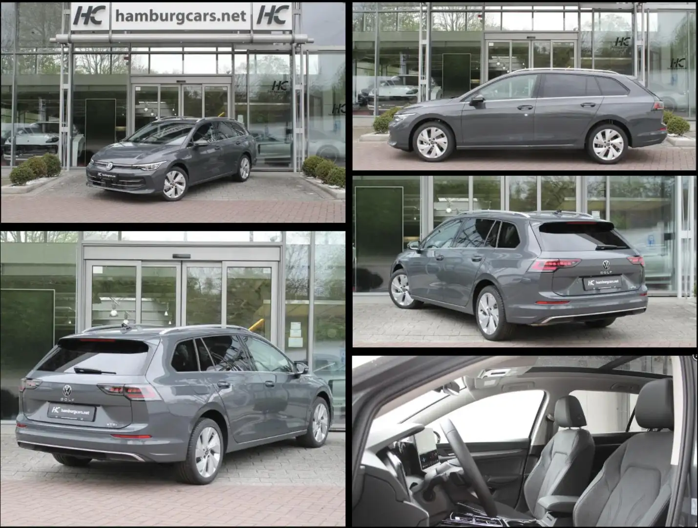 Volkswagen Golf Variant Style 1.5 eTSI DSG Pano Mtrx-LED 360Cam Technik... Grau - 1