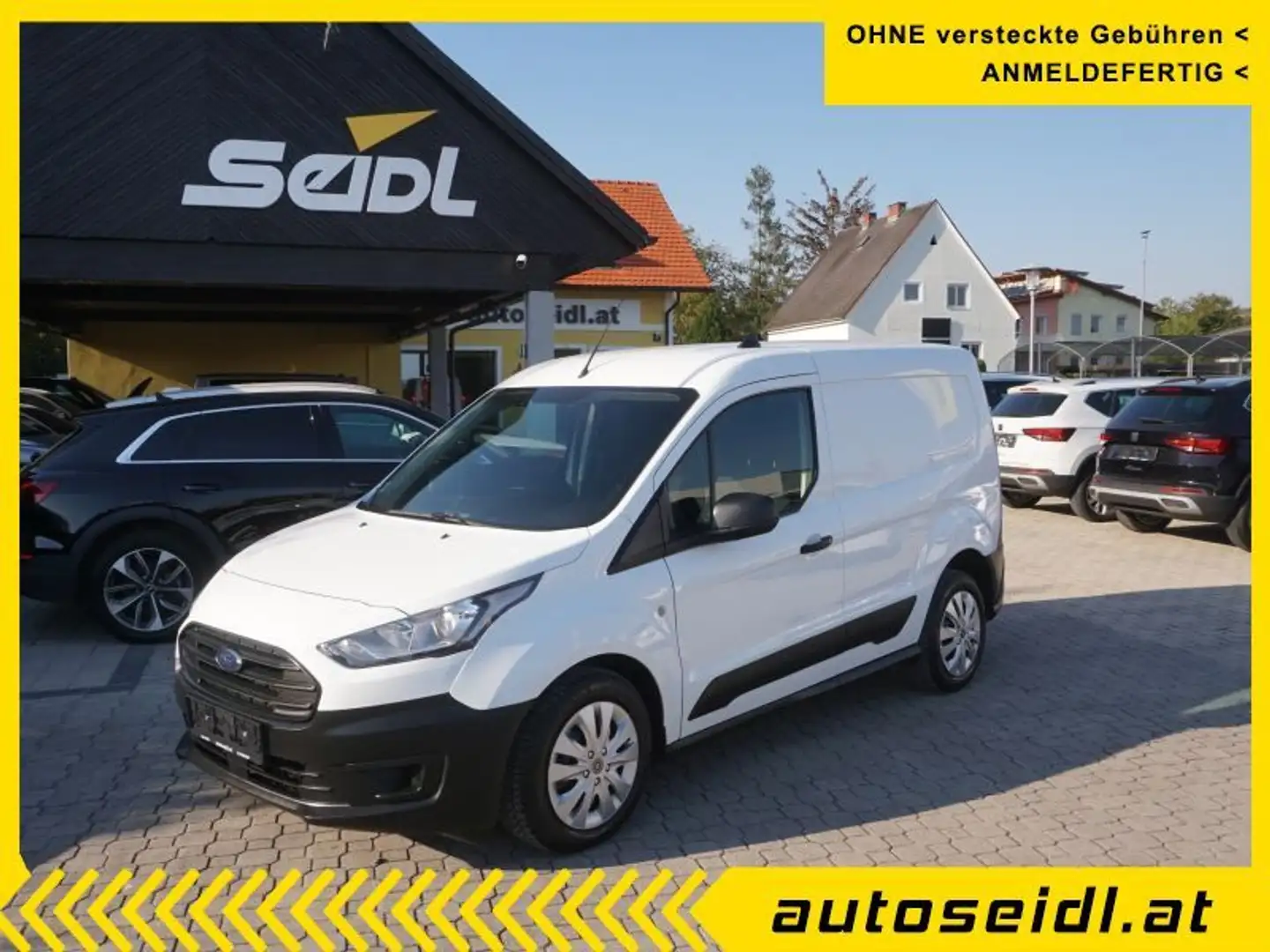 Ford Transit Connect 1.0 EcoBoost *KLIMA+AHV* Weiß - 1