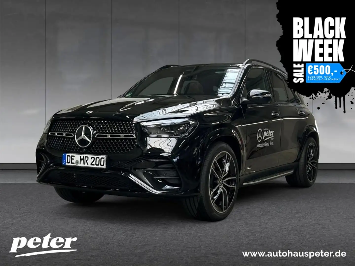 Mercedes-Benz GLE 450 d 4MATIC AMG,AHV,Airmatic,Standheizung Noir - 1