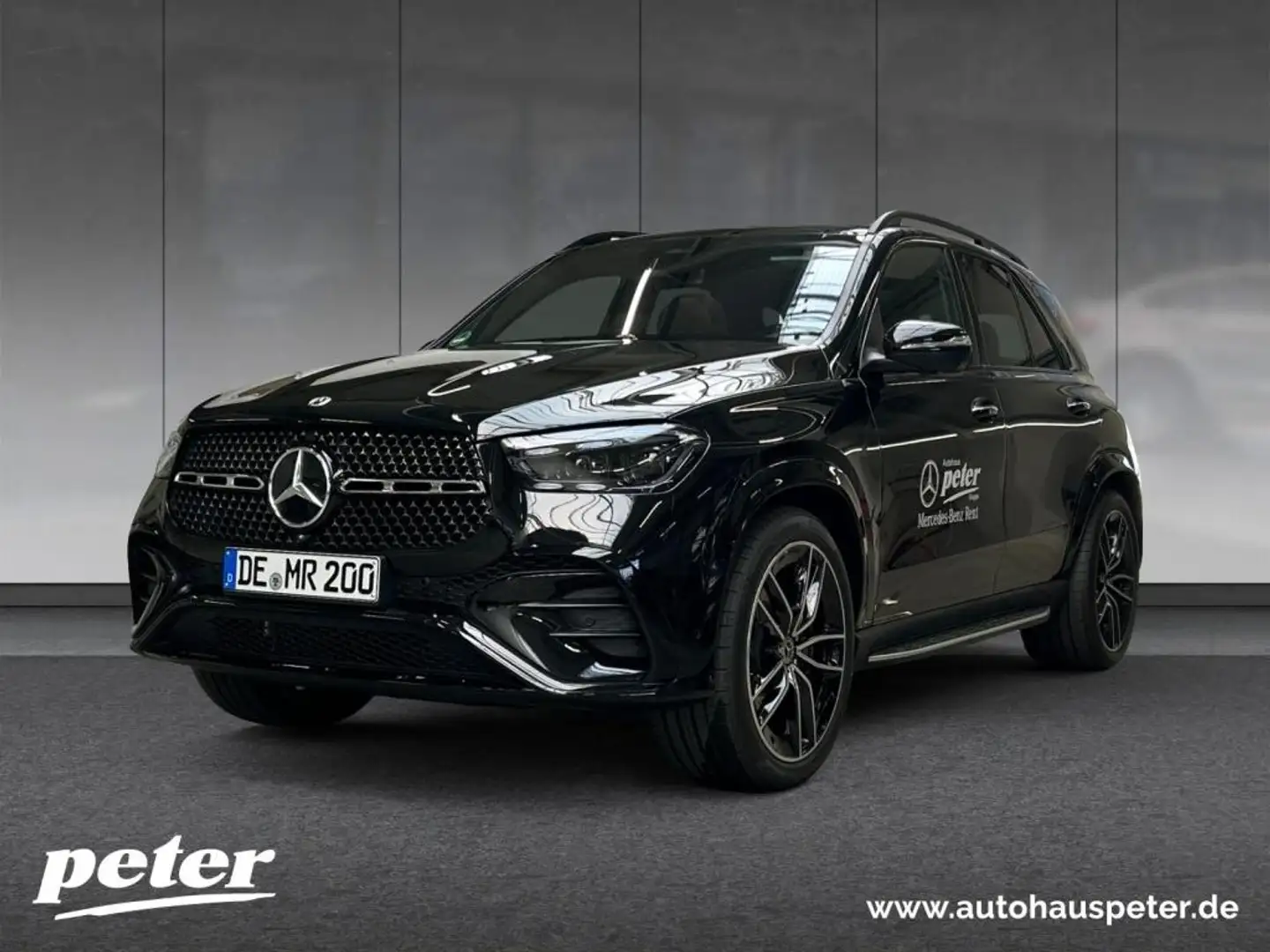 Mercedes-Benz GLE 450 d 4MATIC AMG,AHV,Airmatic,Standheizung Schwarz - 1