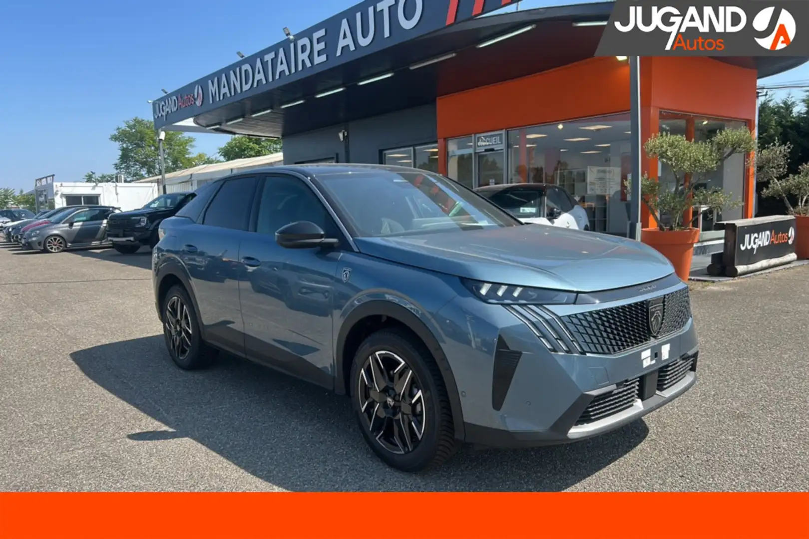 Peugeot 3008 HYBRID 145 E-DCS6 GT GRIP 360 Bleu - 1