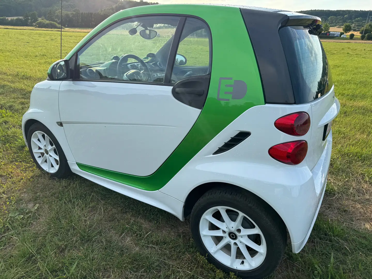 smart forTwo Electric Drive , 2.Hd.,22KW,60 KW Brabus , 97% SOH Argent - 1