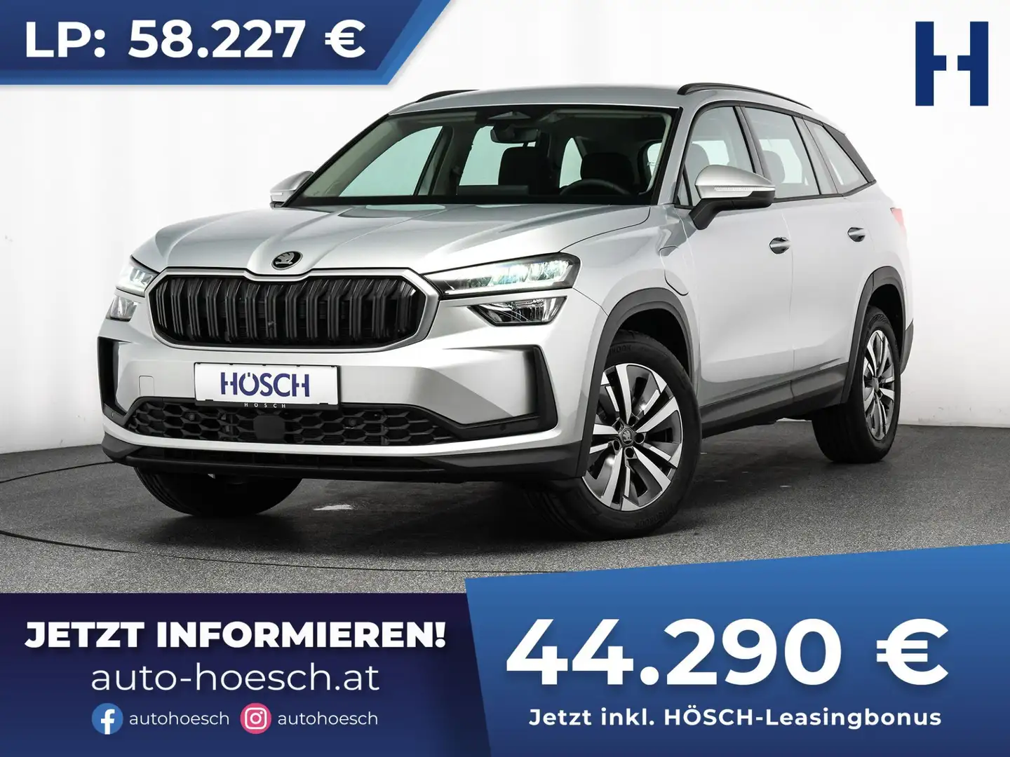 Skoda Kodiaq PHEV Selection KOMFORT NEU MEGAPREIS Silber - 1