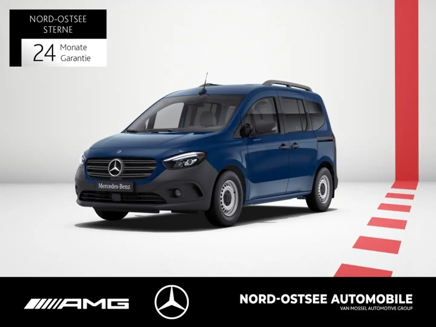 Mercedes-Benz Citan 110 TOURER BASE STANDARD LED TEMPOMAT MBUX Azul - 1