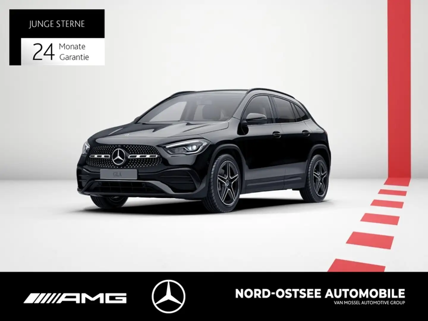 Mercedes-Benz GLA 250 e AMG TEMPO 360° AHK MBUX SITZHZG NIGHT Noir - 1