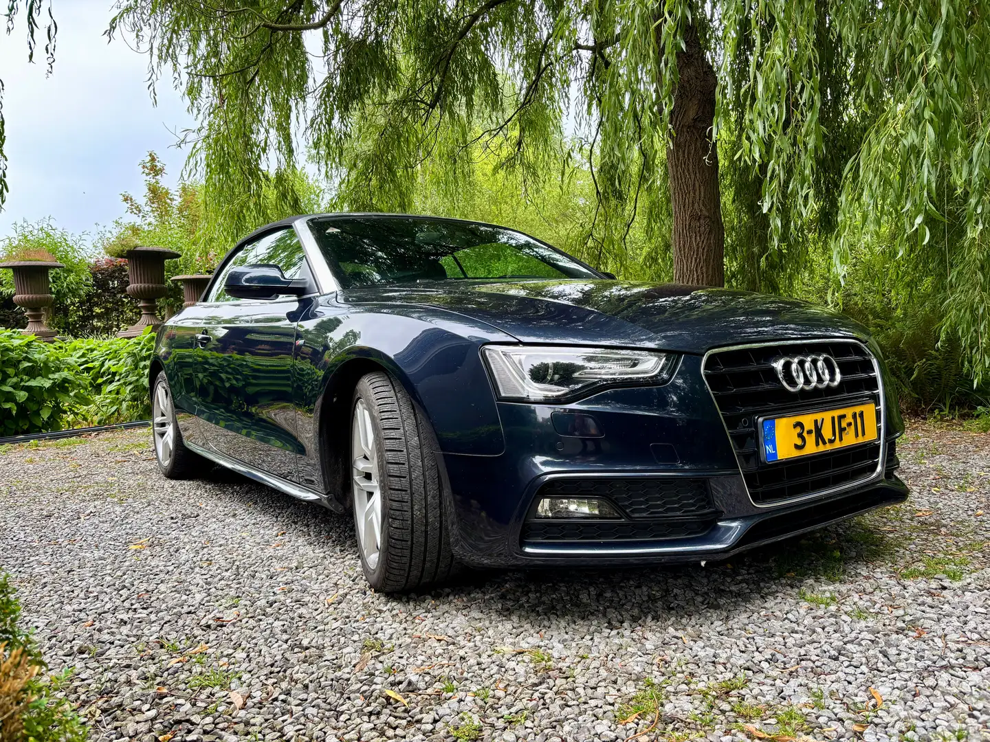 Audi A5 A5 Cabriolet 1.8 TFSI multitronic Pro Line S 2d Blauw - 2