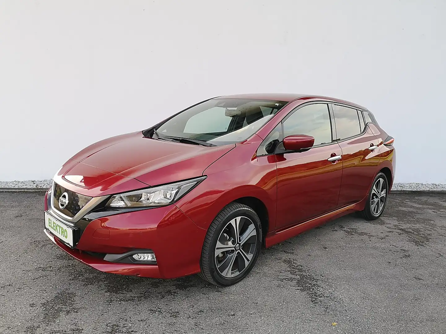 Nissan Leaf e+ 62 kWh TOP-Ausstattung Rot - 1