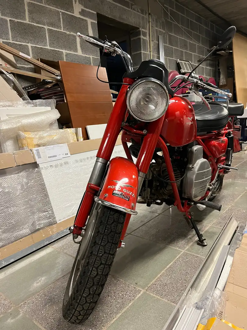 Moto Guzzi Falcone 500 Piros - 2