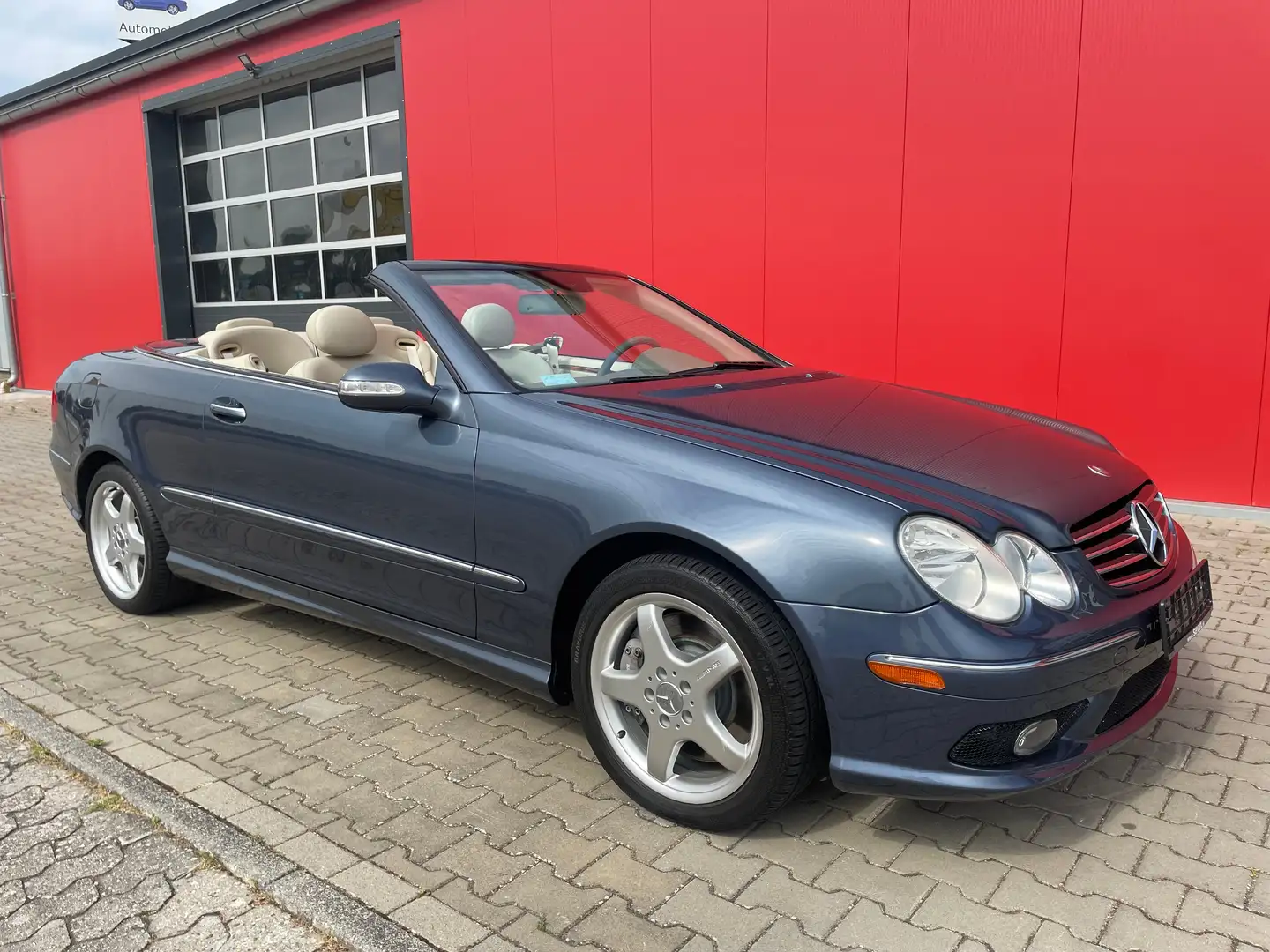 Mercedes-Benz CLK 500 AMG Cabrio, Ex Kanye West, orig. 79500 km,Garantie Kék - 1