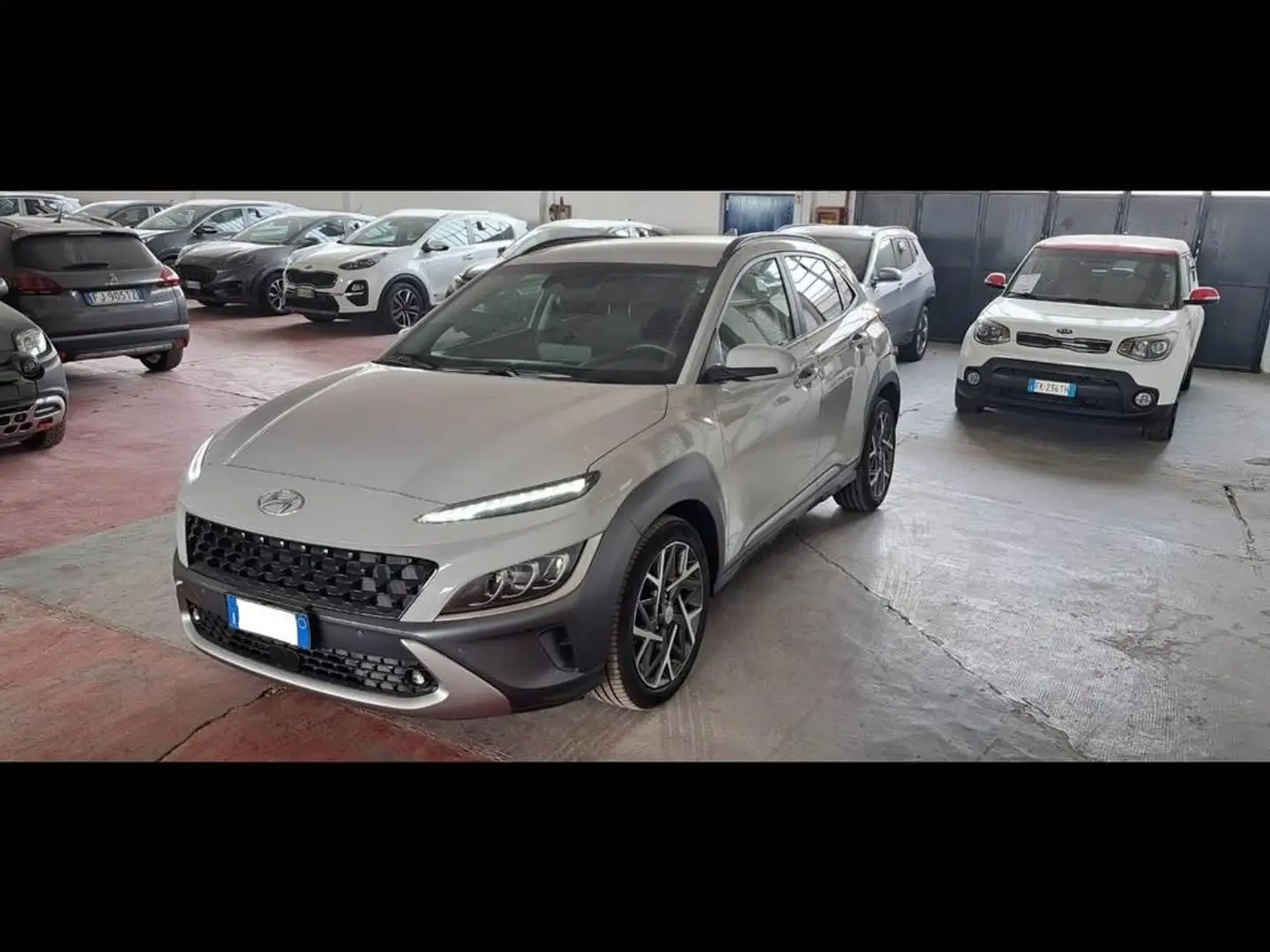 Hyundai KONA 1.6 gdi hev Xline 2wd 141cv dct Grigio - 1
