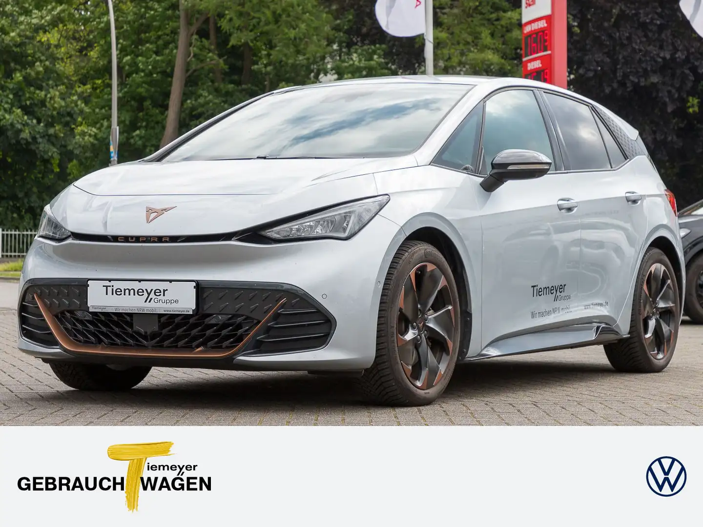 CUPRA Born 360 ALLWETTER LM19 PRIVACY SITZHZ Silber - 1