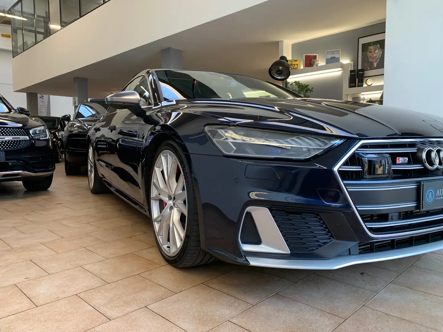 Audi S7 S7 Sportback 3.0 tdi mhev quattro 349 tip IVA Espo Bleu - 2