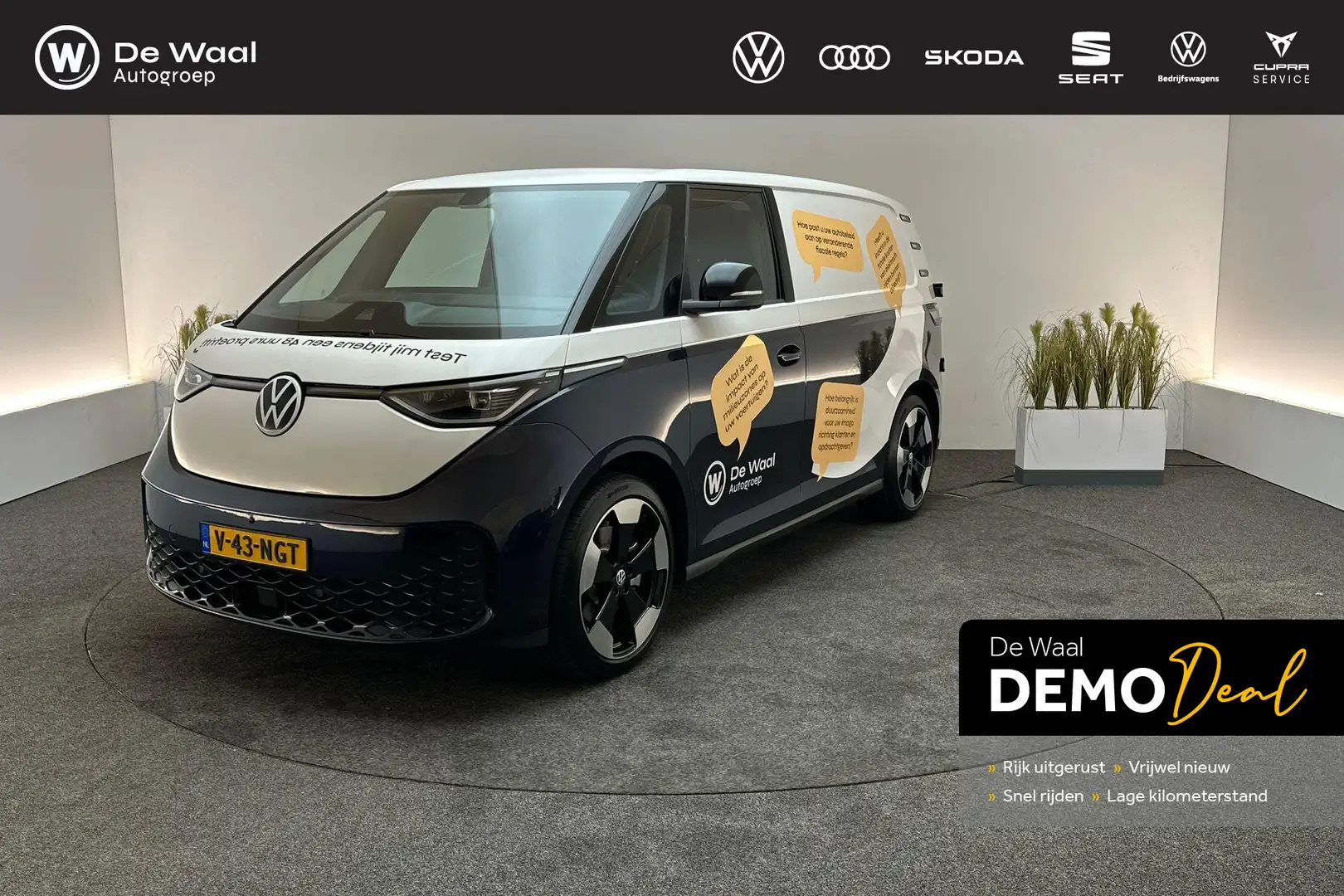 Volkswagen ID. Buzz Cargo Economy Business 286pk 79 kWh | Trekhaak Zwenkbaar bijela - 1