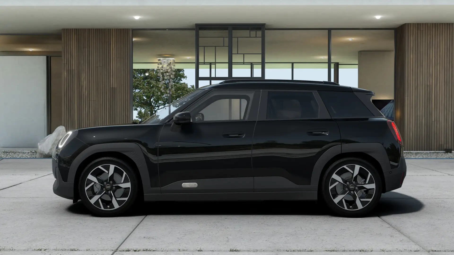 MINI Aceman SE Classic Pakket M PRIVATE LEASE EUR 502,- (48 mn Zwart - 2