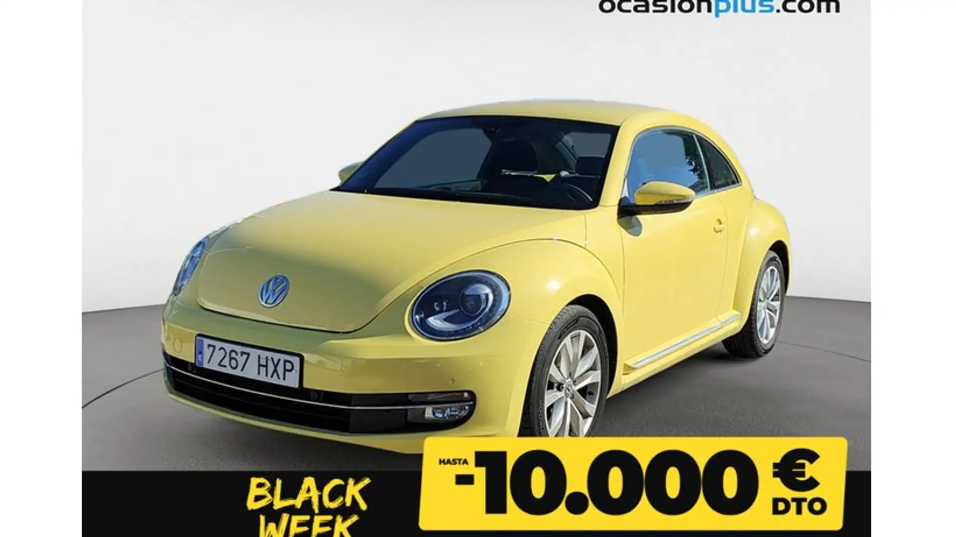 Volkswagen Beetle 2.0TDI Design DSG 140 Jaune - 1