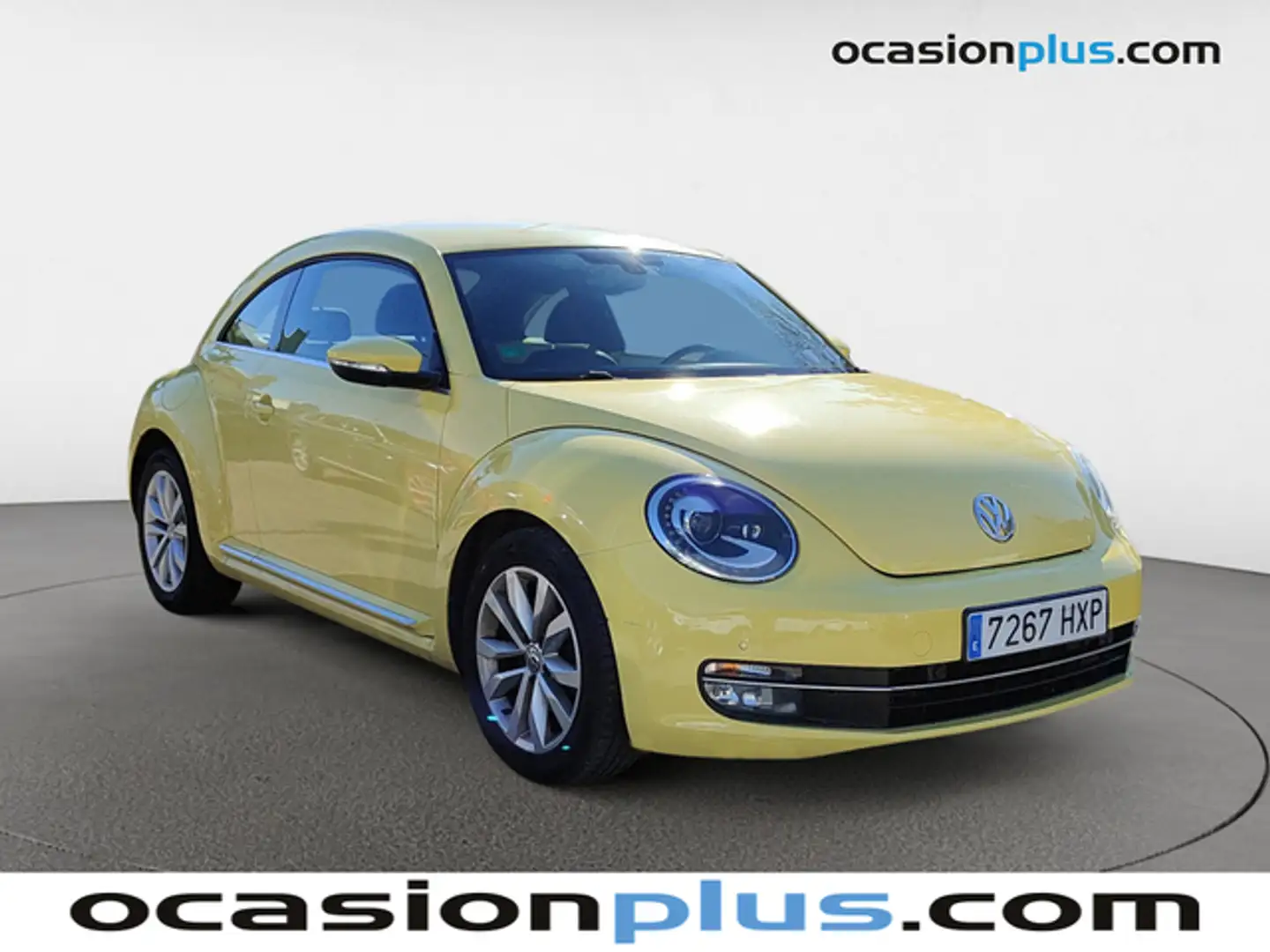 Volkswagen Beetle 2.0TDI Design DSG 140 Jaune - 2