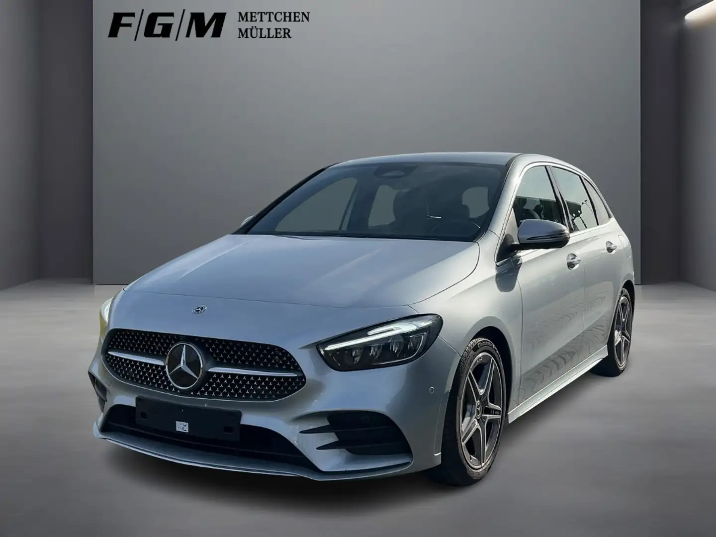 Mercedes-Benz B 200 AMG Line Premium +LED+360+Navi+Cam+ACC Argent - 1