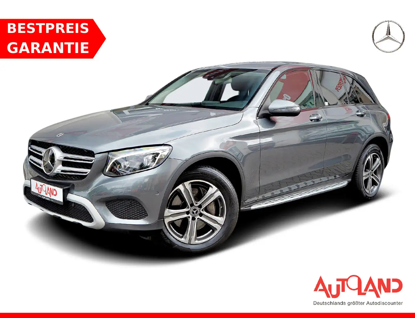 Mercedes-Benz GLC 250 4Matic Aut. 9G-Tronic ACC LED Navi PDC Gris - 1