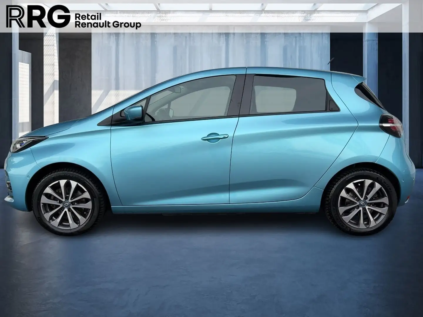 Renault ZOE R135 Intens R135/Z.E. 50 Mietbatterie Blau - 2