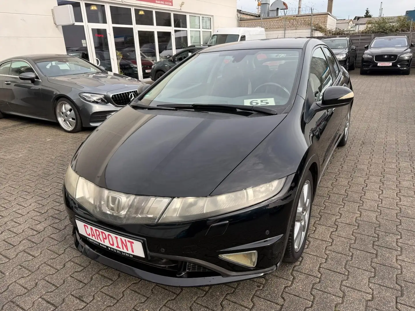 Honda Civic 1.8 Sport 1.HAND/KLIMAAUT/PDC/TÜV bis 27 Schwarz - 1