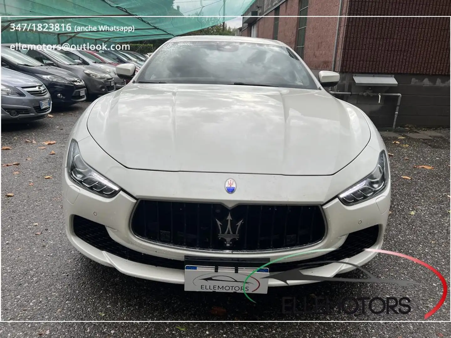 Maserati Ghibli 3.0 V6 bt S Q4 410cv auto my17 Weiß - 2