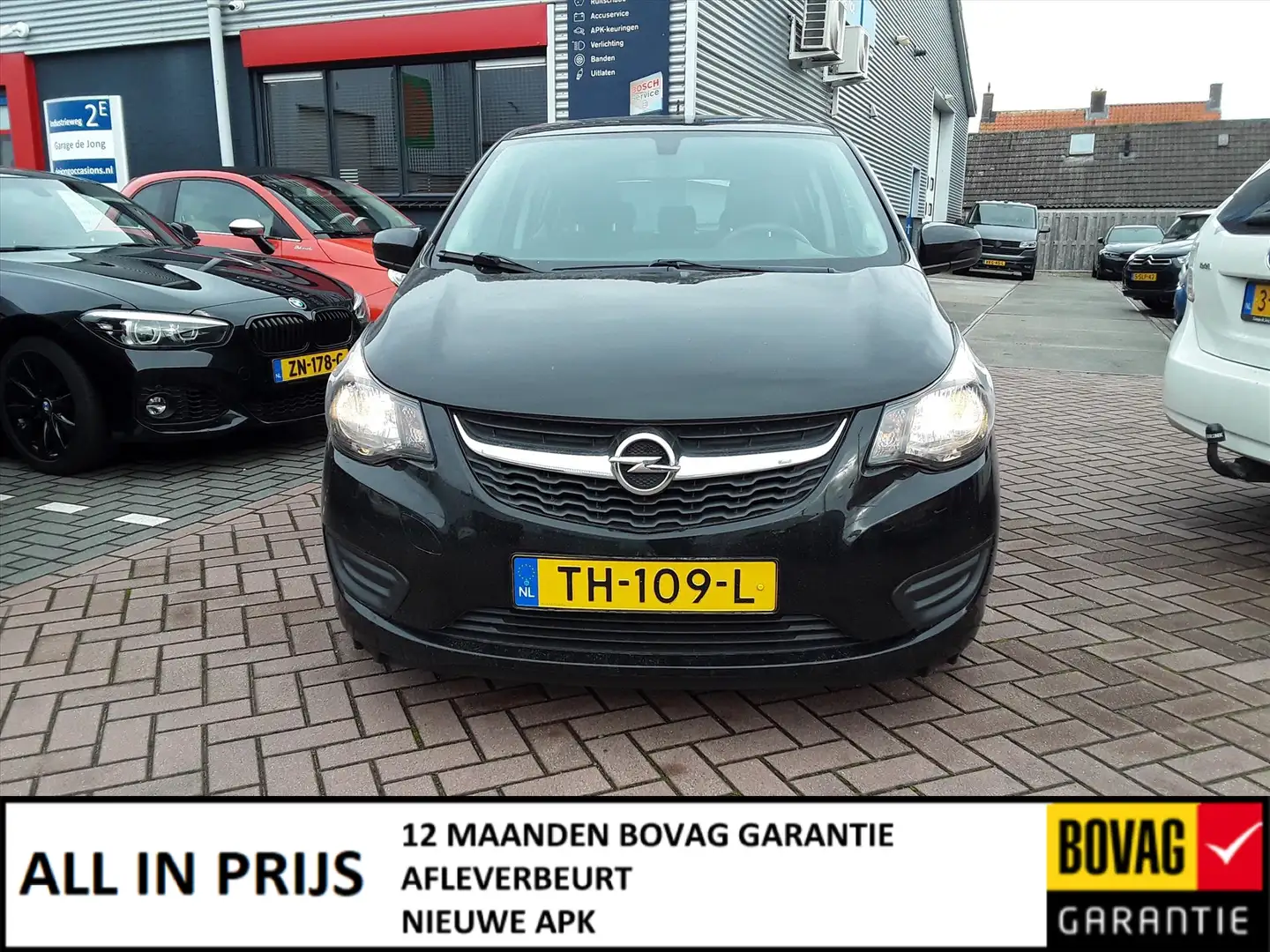 Opel Karl 1.0 ecoFLEX 75pk Edition Zwart - 1