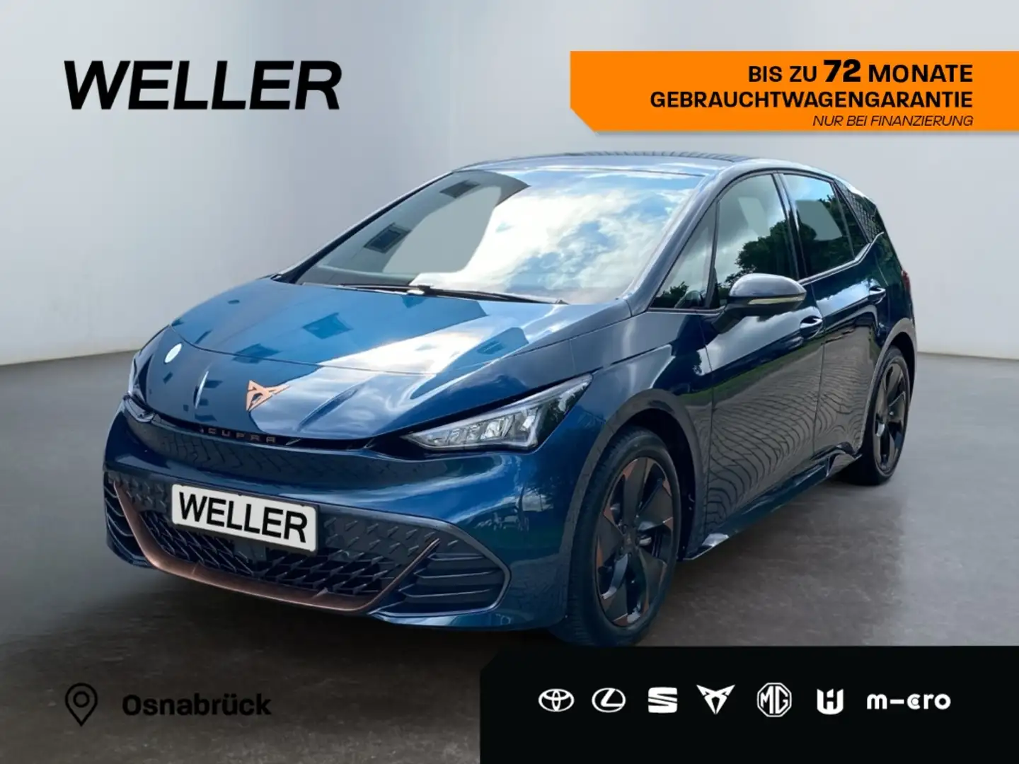CUPRA Born 170kW/60kWh *Voll-LED*19Zoll*CarPlay* Blau - 1