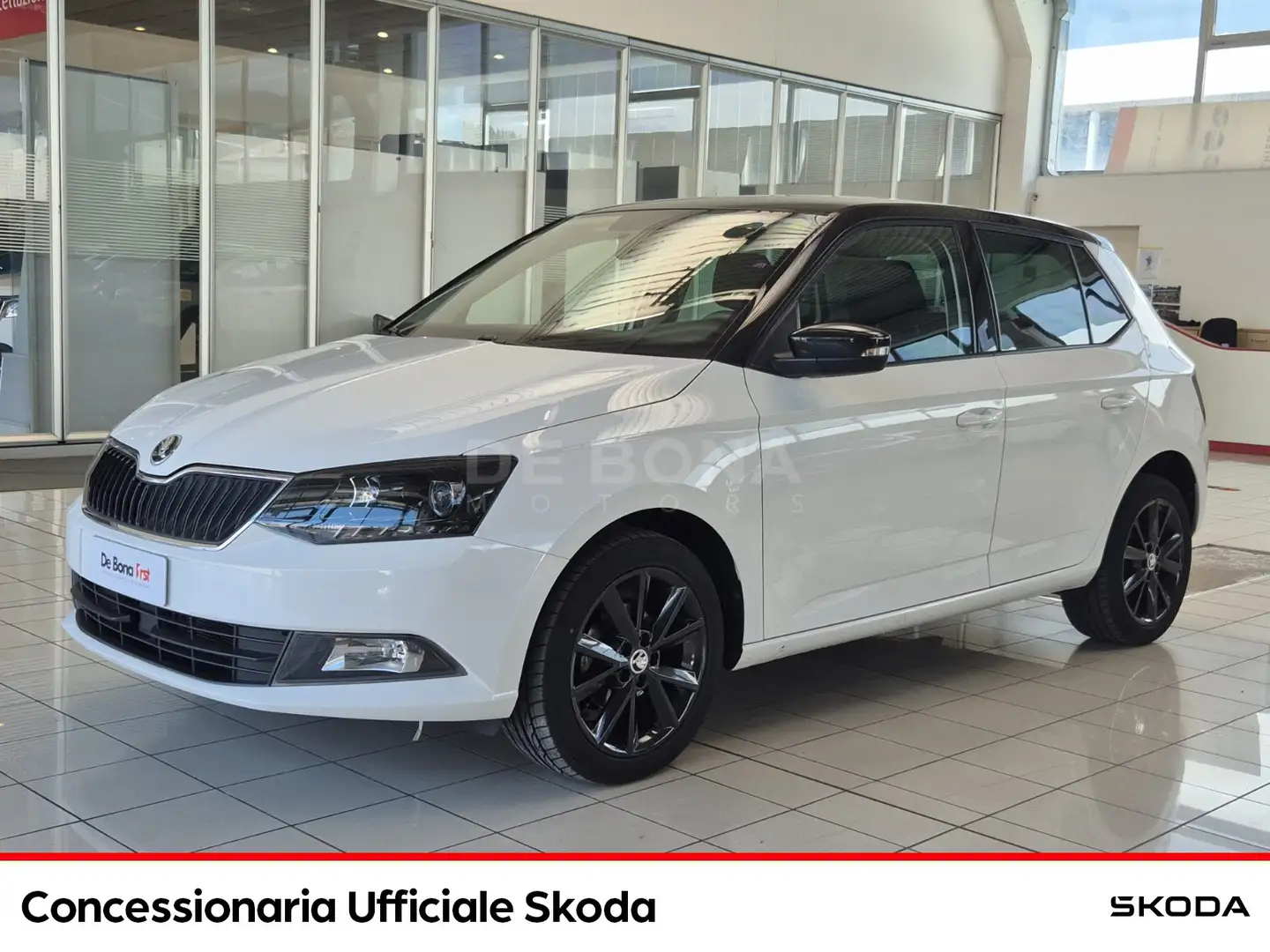 Skoda Fabia 1.0 tsi twin color design edition nero 95cv Blanco - 1