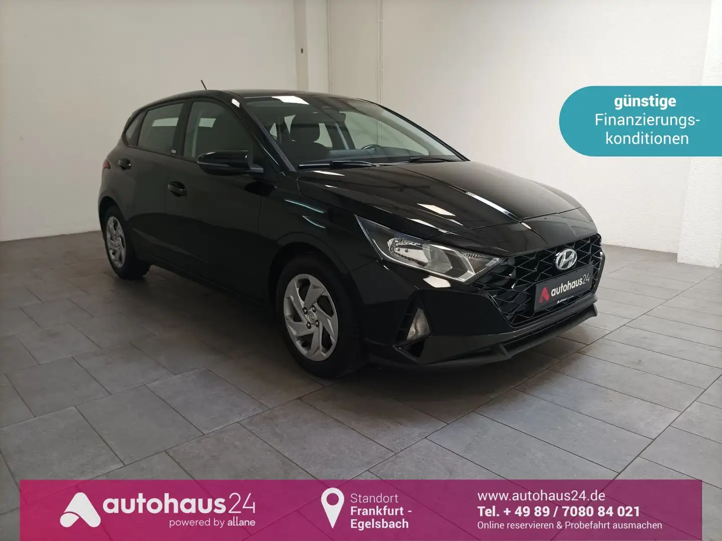 Hyundai i20 1.0 T-GDI Select Sitzheizung|ParkPilot Noir - 1
