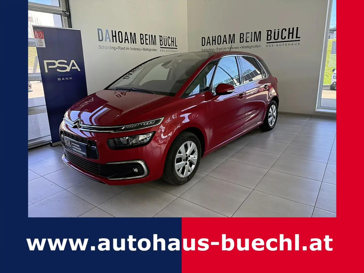 Citroen C4 SpaceTourer C4 Spacetourer BlueHDi 130 S&S 6-Gang Feel Edition Rot - 1