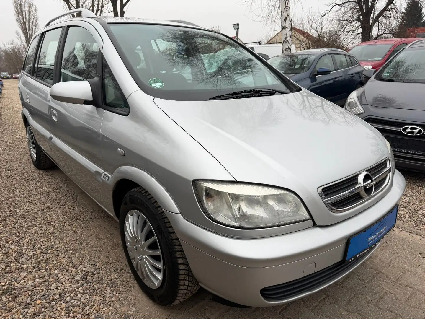 Opel Zafira Njoy*Klima*AHK*MFL*7.Sitzer*TÜV NEU Silber - 2