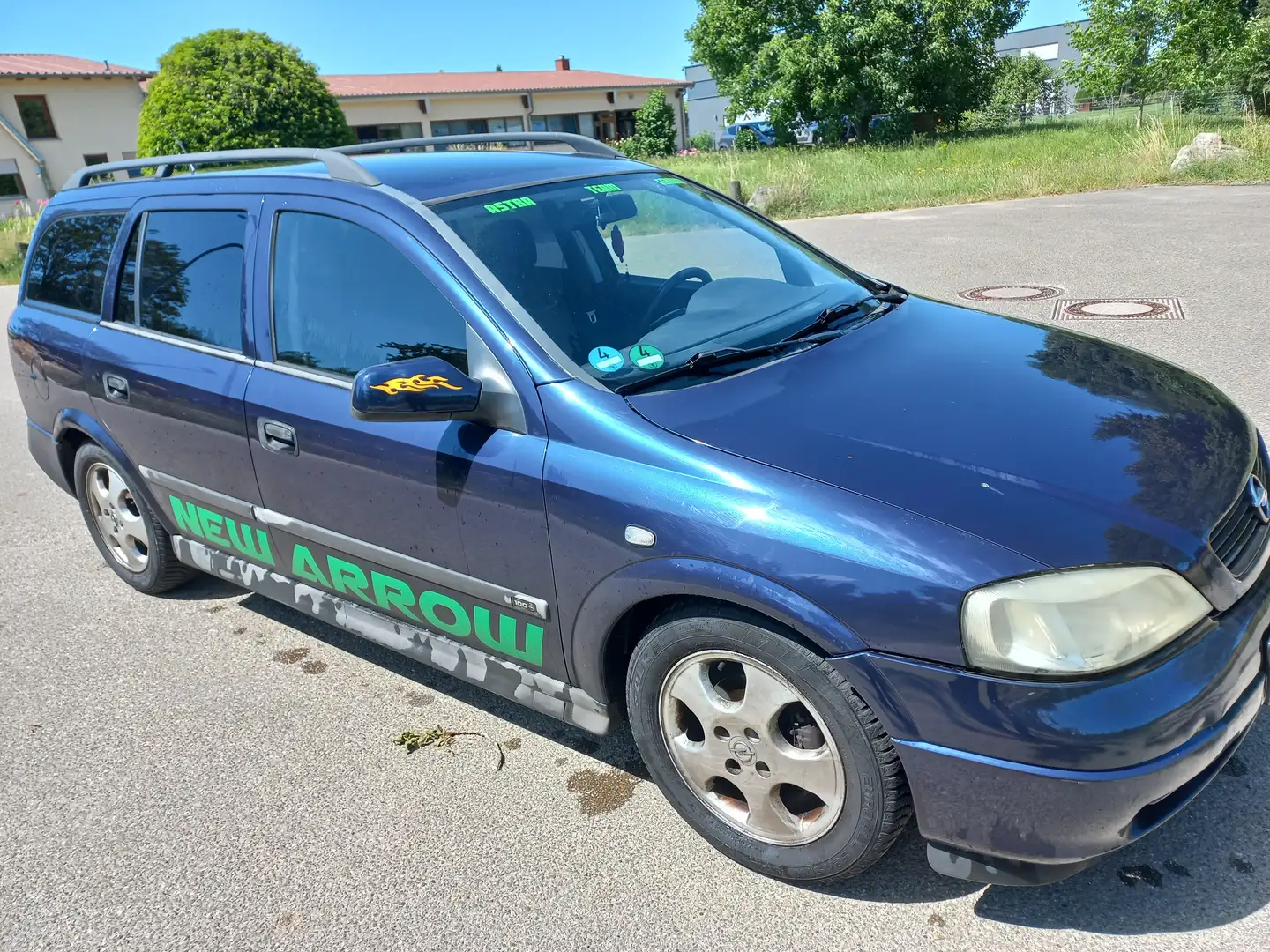 Opel Astra Astra 1.6 Caravan Edition 2000 Classic Modrá - 1