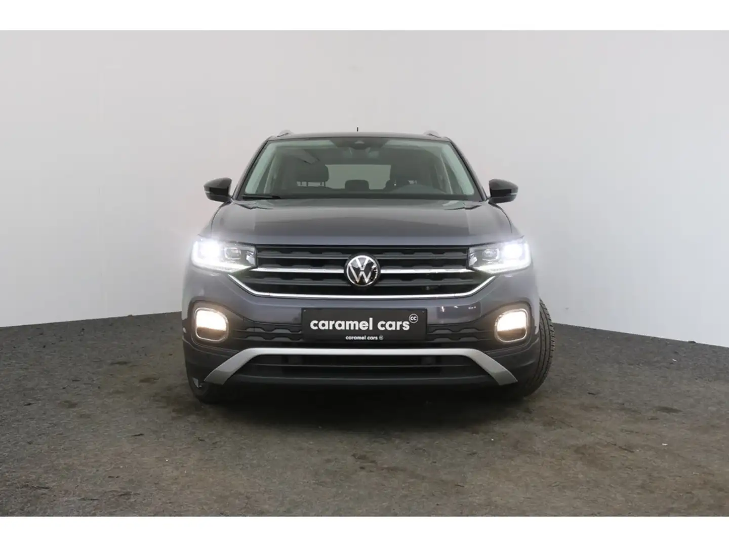 Volkswagen T-Cross 1.0 TURBO STYLE *AUTOMAAT DSG*LED*GPS*CARPLAY*DIGI Grijs - 2