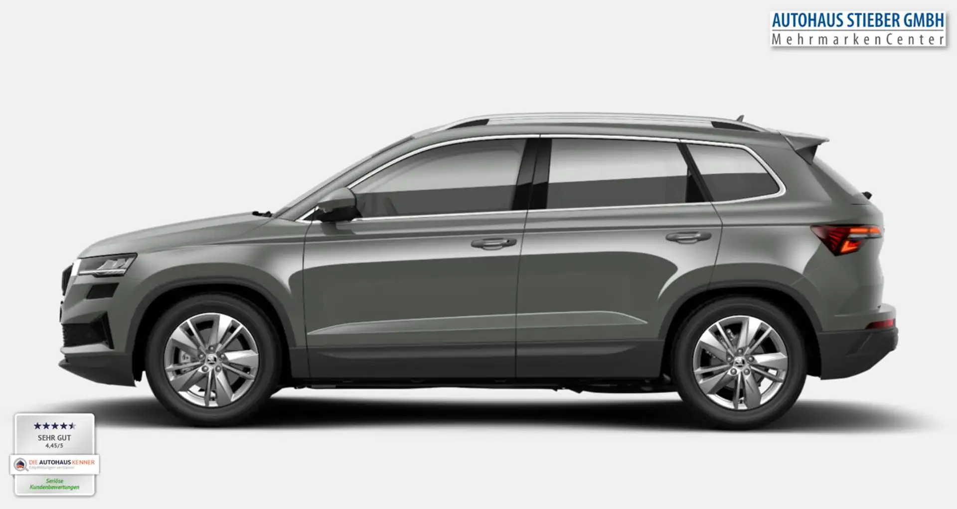 Skoda Karoq Selection TDI 150 DSG Selec LED Nav Kam SHZ Sun... Grau - 2
