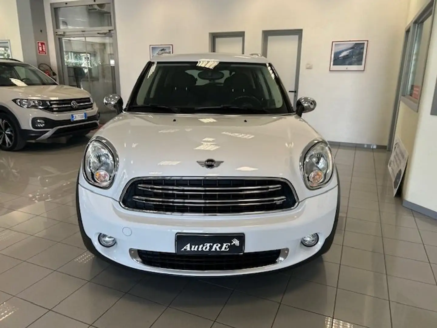 MINI Cooper D Countryman Mini Countryman 2.0 Cooper D auto-TETTO Blanco - 2