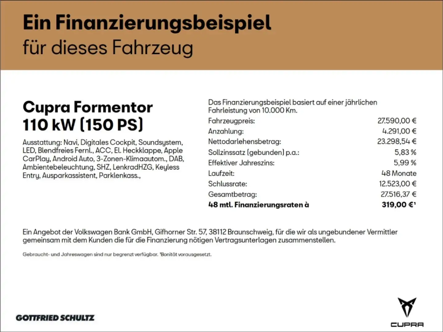 CUPRA Formentor 1.5 TSI DSG Rückfahrkamera Navigation Grau - 2