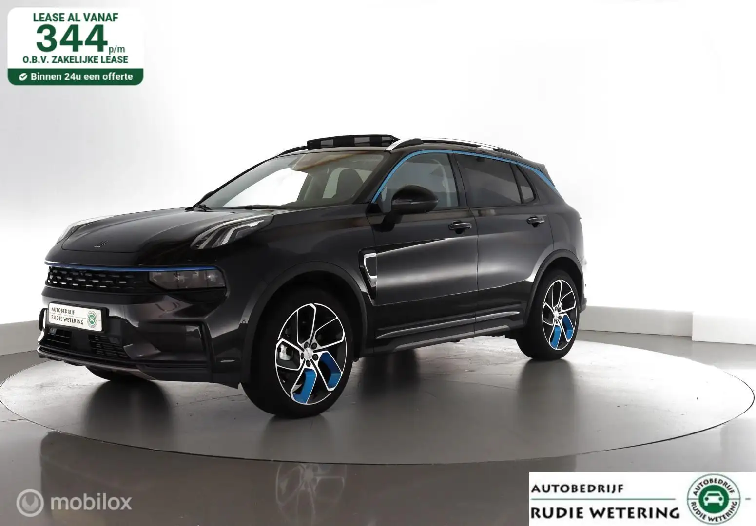 Lynk & Co 01 1.5 PHEV 261PK Automaat pano|led|cam|dab|nav|ecc|l Schwarz - 1