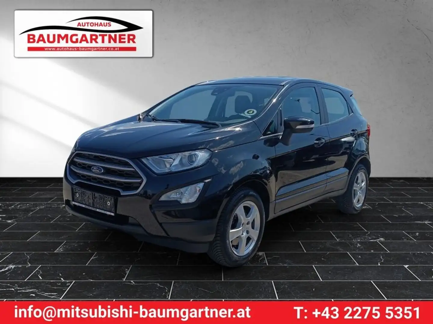 Ford EcoSport 1,0 EcoBoost Cool & Connect Schwarz - 1