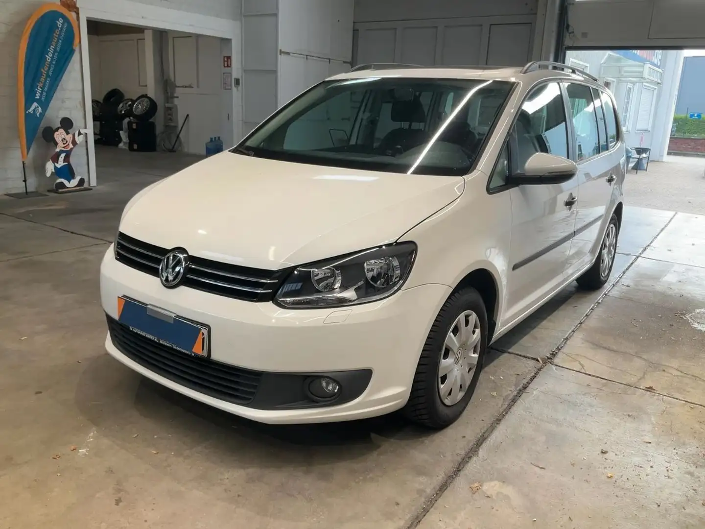 Volkswagen Touran Trendline BMT*AHK*TUV NEU*SHZ*PANORAMA* Weiß - 1